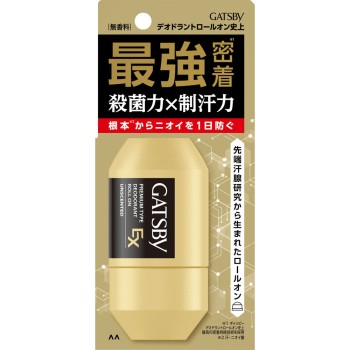 개츠비 EX프리미엄타입데오도란트롤온 무향 60ml 만담