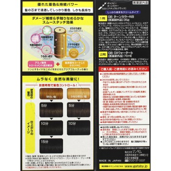 기츠비 턴 컬러 내추럴 블랙 1제 35g·2제 70ml 만담