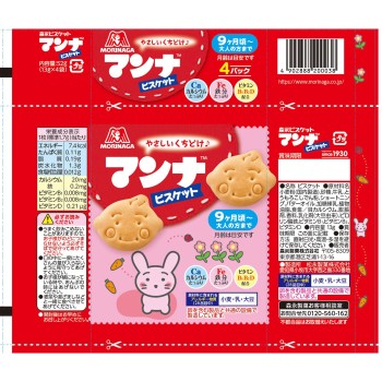 만나 비스킷 간식 팩 52g