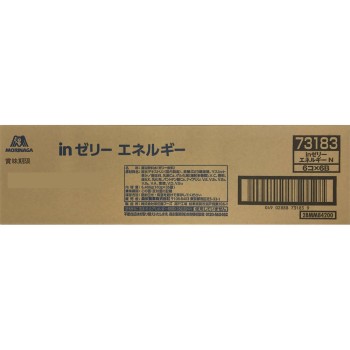 in 젤리 에너지 케이스 180g×6P×6 모리나가제과