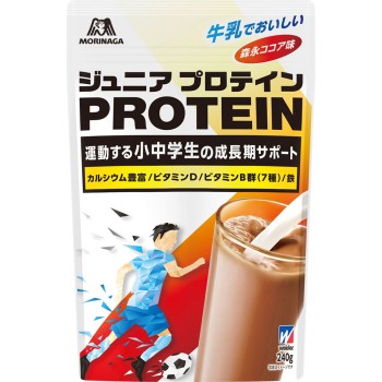 위더 주니어 프로테인 코코아 240g 모리나가 제과