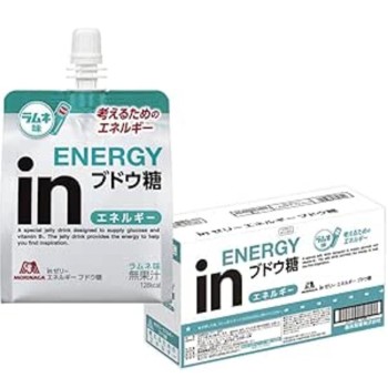 in젤리 에너지포도당볼 180g×6 모리나가제과