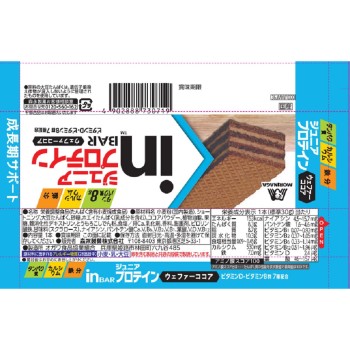 in바 주니어프로테인 코코아 30g 모리나가제과