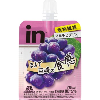 in 젤리 프루츠식감 거봉 150g 모리나가제과