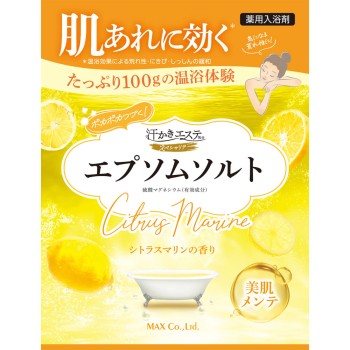 땀 에스테 기분 엡솜솔트 시트러스마린 100g 맥스