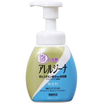 알레르기나 항히스타민 성분 함유거품 세안 본체 200ml 맥스