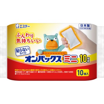 붙이지 않는 온팩스 미니 10개 에스테 PB