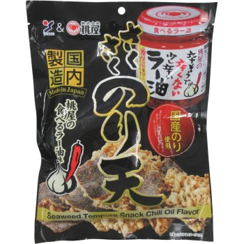 바삭바삭 김 튀김 모모야의 먹는 라유맛 65g