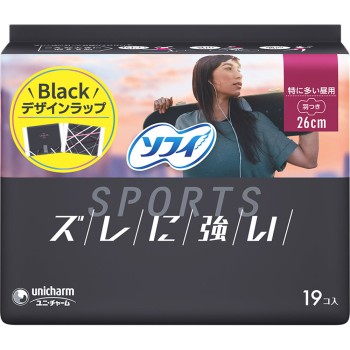 소피 SPORTS 260 날개 포함 19매 유니참