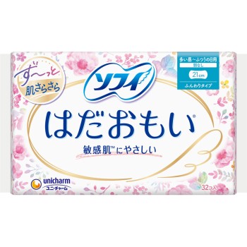 소피 하다오모이 보통의 날용 날개 없음 32매 유니참