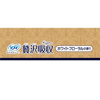 소피 사치스러운 흡수 화이트 플로럴 많은 날용 36매 유니참