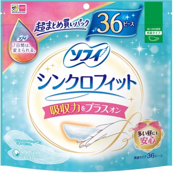 소피 바디 핏 날개 포함 20매×2 유니참