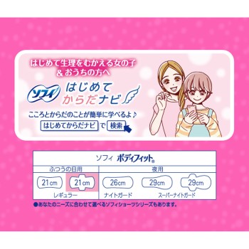 소피 바디핏 날개부착 20매 유니참