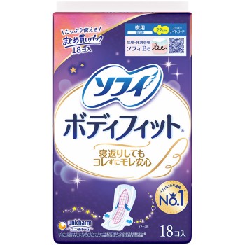 소피 바디 핏 S 나이트 가드 날개 포함 9매×2 유니참