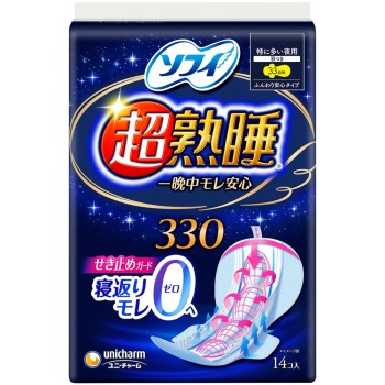 소피 초숙면 가드 330 14매 유니참