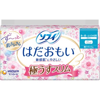 소피 피부마음 극박슬림 210 날개없음 27매 유니참