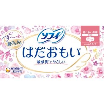 소피 피부마음 날개부착 20매 유니참