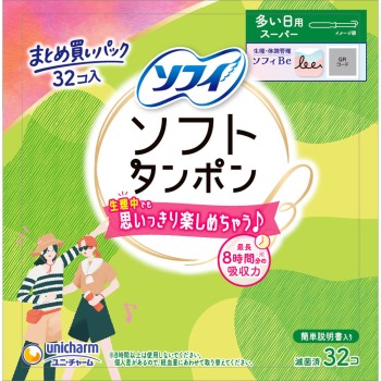 소피 소프트 탐폰 슈퍼 32개 유니참