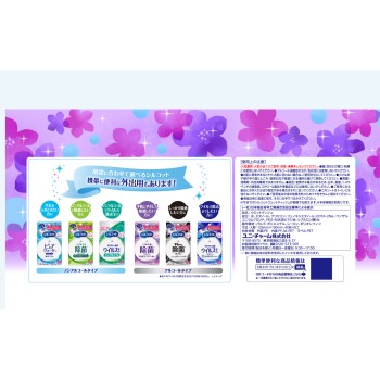 【특가】실코트 알코올 제균 보습성분 히알루론산 배합 알코올 타입 리필 40매×8 유니참