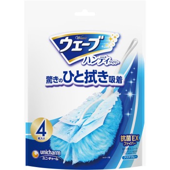 웨이브 공통 교체시트 아쿠아블루 4매 유니참