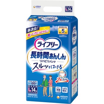 라이프리 재활 팬츠 L 14매 유니참