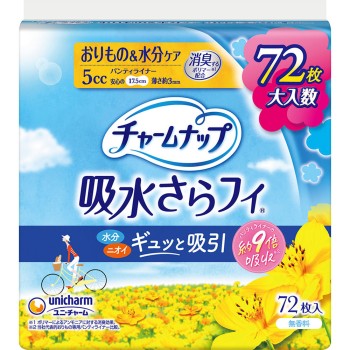 참내프 흡수 사라피 미량용 72매 유니참