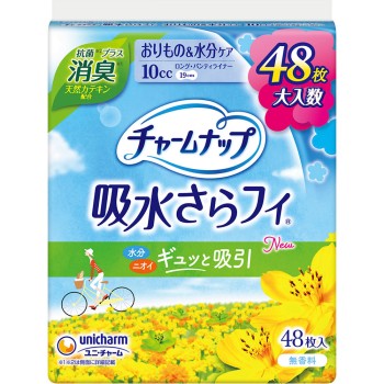 참나푸 흡수 사라피 롱 라이너 소취 48매 유니참