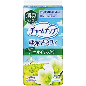 참나프 흡수 상쾌 롱 팬티라이너 소취 26매 유니참