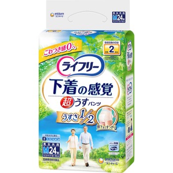 초 얇은 속옷 감각 팬츠 M 24매 유니참