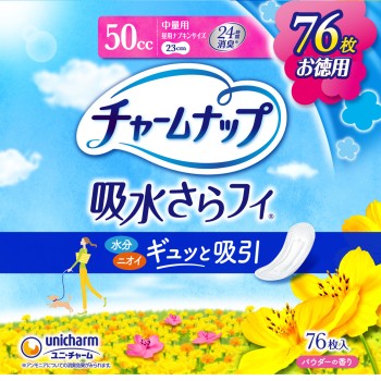 참나프 중등량용 76매 유니참