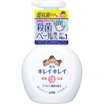 키레이키레이 약용 거품 핸드소프 펌프 250ml 라이온