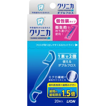 클리니카 더블플로스 20개 라이온