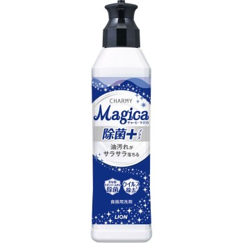 CHARMY Magica (마지카) 식기용 세제 제균+ 본체 주방용 세제 220ml 라이온