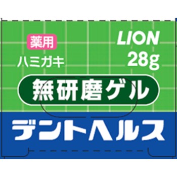 덴트헬스 약용 치약 무연마 겔 28g 라이온