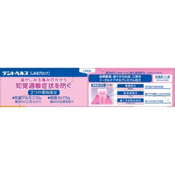 덴트 헬스 약용 치약 시린 차단 115g 라이온