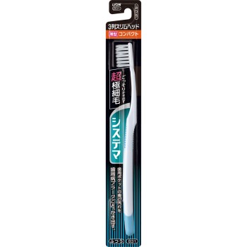 시스테마 칫솔 컴팩트 3열 슬림 1개 칫솔 보통 라이온
