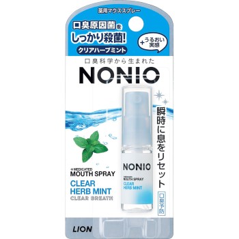 NONIO(노니오) 마우스 스프레이 클리어허브민트 구취케어 5ml 라이온
