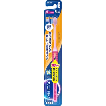 클리니카 PRO (프로) 칫솔 4열 초컴팩트 1개 칫솔 보통 라이온