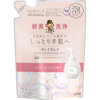 키레이키레이 약용 핸드 컨디셔닝 소프 리필용 400ml 라이온