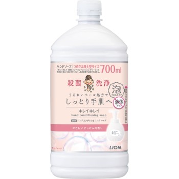키레이키레이 약용 핸드 컨디셔닝 소프 교체용 대형 700ml 라이온