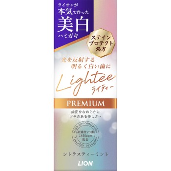 Lightee (라이티) 치약 PREMIUM (프리미엄) 화이트닝 치약 53g 라이온