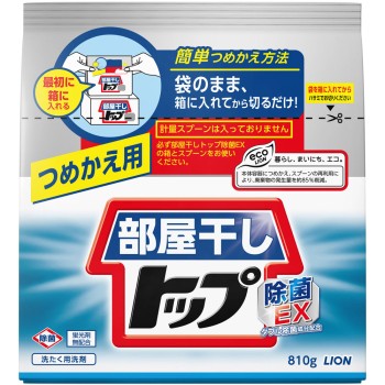 실내건조 탑 제균 EX 리필 810g 라이온