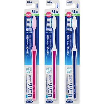 클리니카 어드밴티지 칫솔 4열 레귤러 보통 라이온