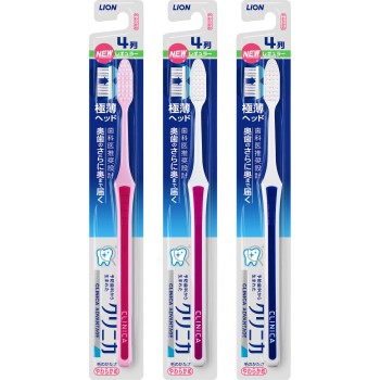 클리니카 어드밴티지 칫솔 4열 레귤러 부드러운 라이온