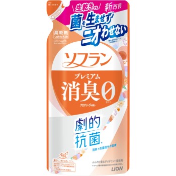 소프란 프리미엄 소취 아로마 소프향 리필 380ml 라이온