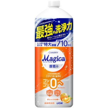 CHARMY Magica 효소+플러스 오렌지향 리필 대형사이즈 710ml 라이온