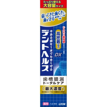 덴트 헬스 약용 치약 DX 115g 라이온