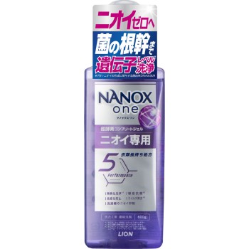 NANOX one 나녹스원 냄새 전용 세탁세제 실내건조 본체 대 액체세제 600g 라이온