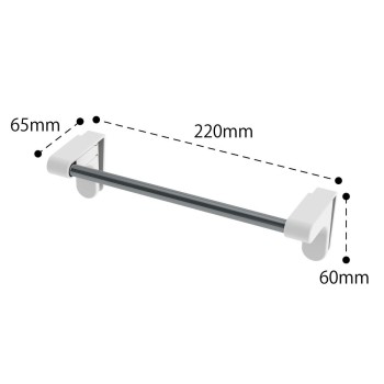 싱크 도어용 수건 걸이 1개입 레크