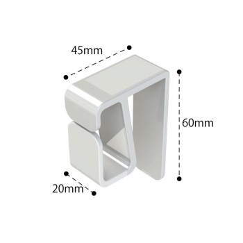 싱크 도어용 훅 2개입